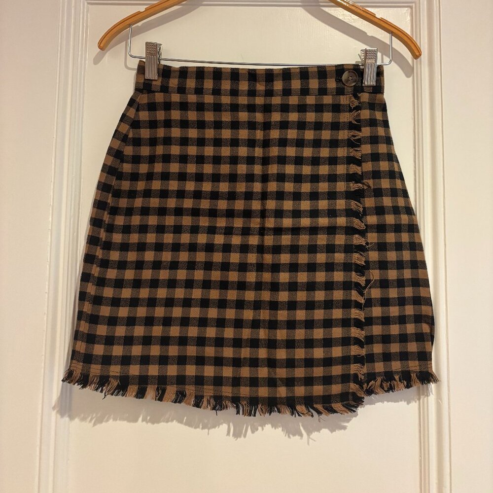 Urban Outfitters Plaid Wrap Skirt - Women's XS